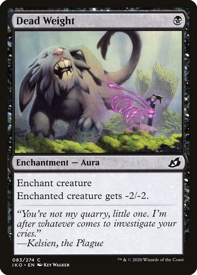 Dead Weight [Ikoria: Lair of Behemoths] MTG Single Magic: The Gathering | Red Claw Gaming