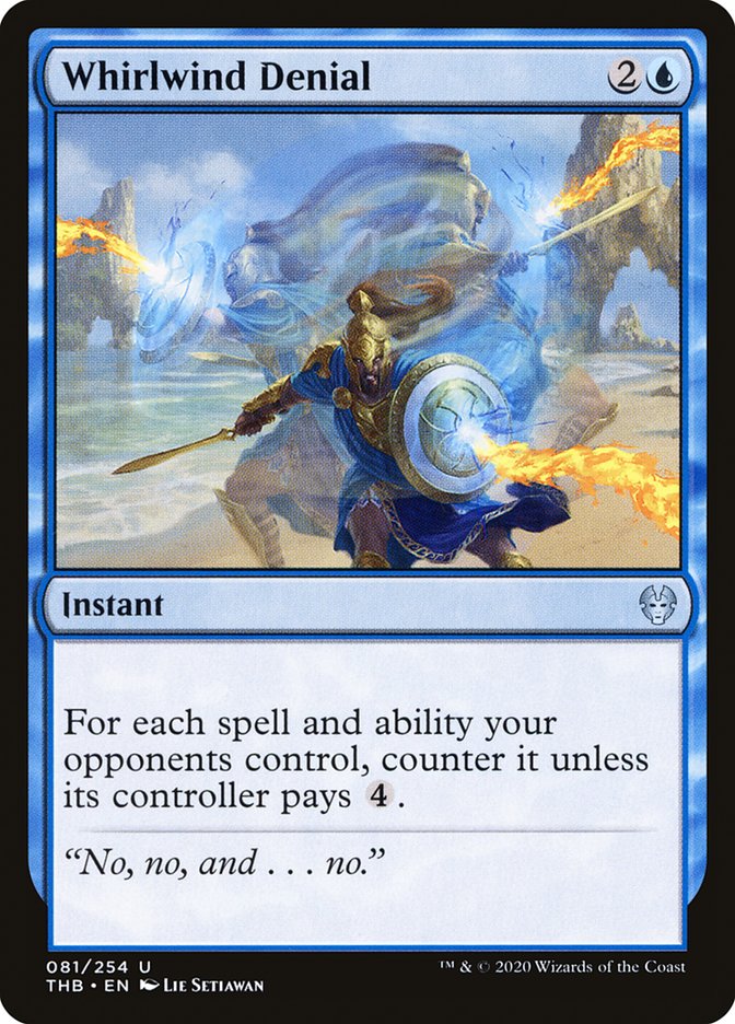 Whirlwind Denial [Theros Beyond Death] MTG Single Magic: The Gathering | Red Claw Gaming