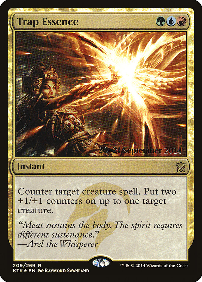 Trap Essence [Khans of Tarkir Prerelease Promos] MTG Single Magic: The Gathering | Red Claw Gaming