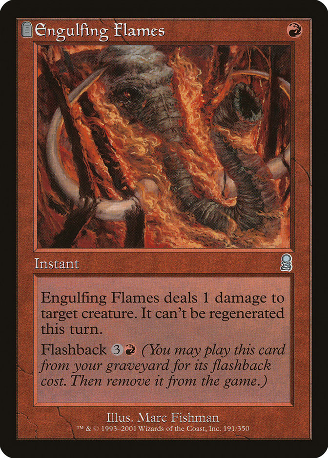 Engulfing Flames [Odyssey] MTG Single Magic: The Gathering | Red Claw Gaming