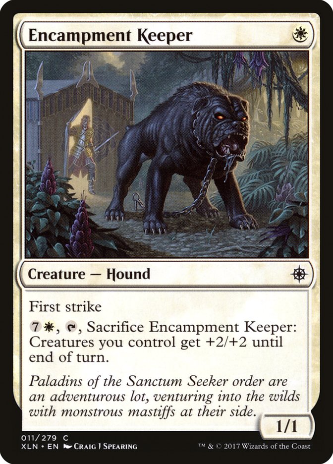 Encampment Keeper [Ixalan] MTG Single Magic: The Gathering | Red Claw Gaming