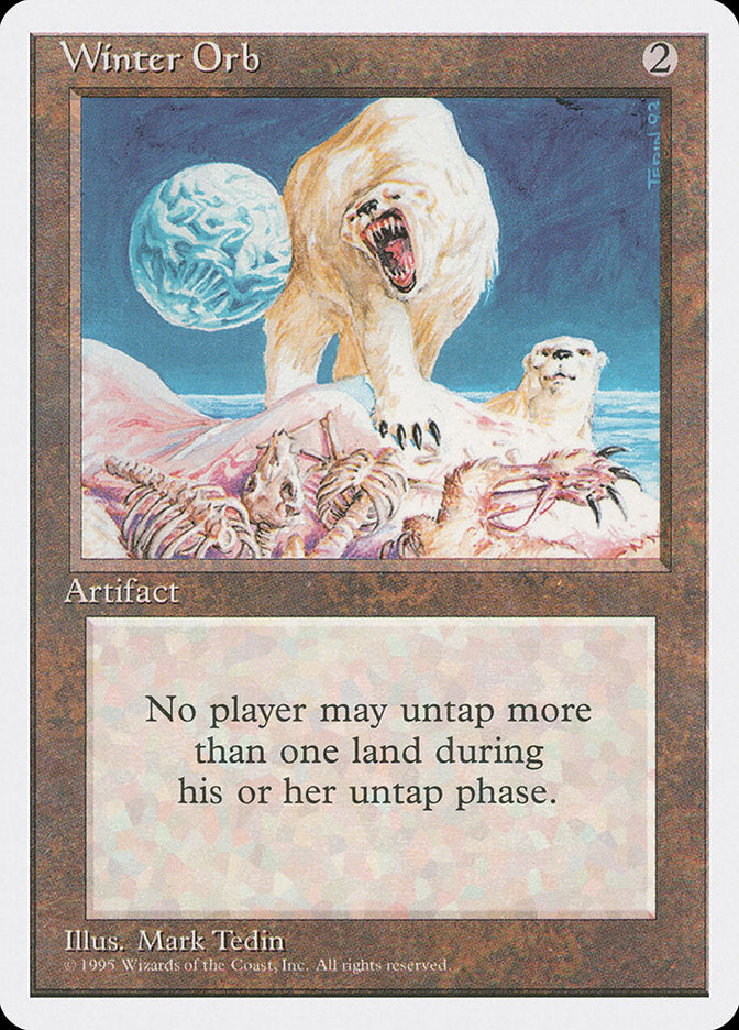 Winter Orb [Fourth Edition] MTG Single Magic: The Gathering | Red Claw Gaming