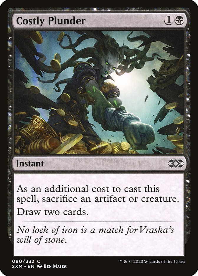 Costly Plunder [Double Masters] MTG Single Magic: The Gathering | Red Claw Gaming