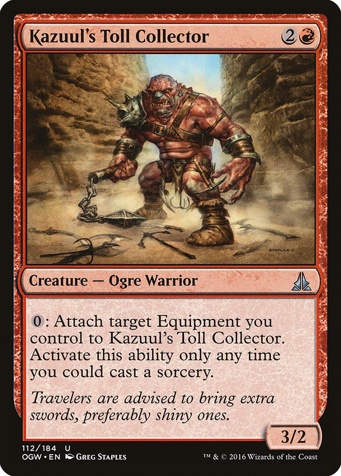 Kazuul's Toll Collector [Oath of the Gatewatch] MTG Single Magic: The Gathering | Red Claw Gaming
