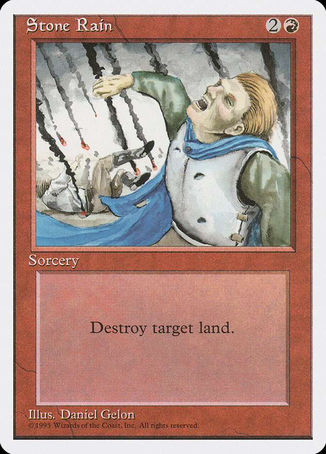 Stone Rain [Fourth Edition] MTG Single Magic: The Gathering | Red Claw Gaming