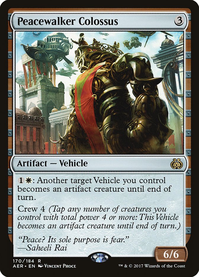 Peacewalker Colossus [Aether Revolt] MTG Single Magic: The Gathering | Red Claw Gaming
