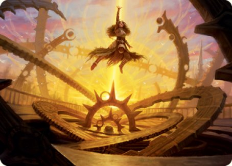 Katilda's Rising Dawn Art Card [Innistrad: Crimson Vow Art Series] MTG Single Magic: The Gathering | Red Claw Gaming