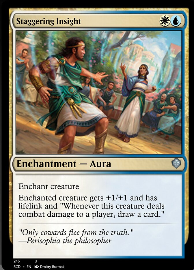 Staggering Insight [Starter Commander Decks] MTG Single Magic: The Gathering | Red Claw Gaming
