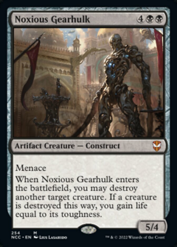 Noxious Gearhulk [Streets of New Capenna Commander] MTG Single Magic: The Gathering | Red Claw Gaming