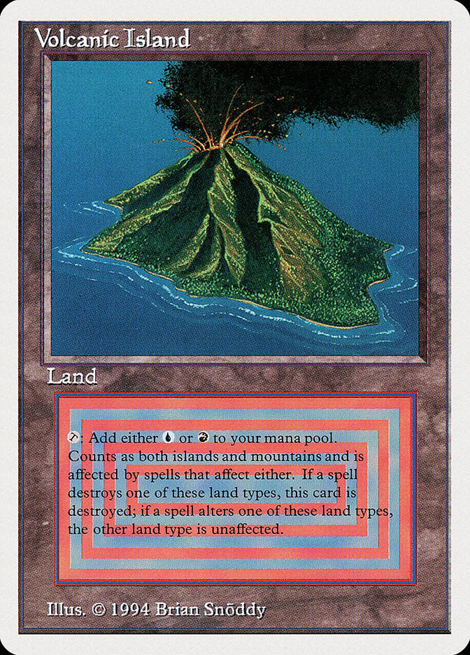Volcanic Island [Summer Magic / Edgar] MTG Single Magic: The Gathering | Red Claw Gaming