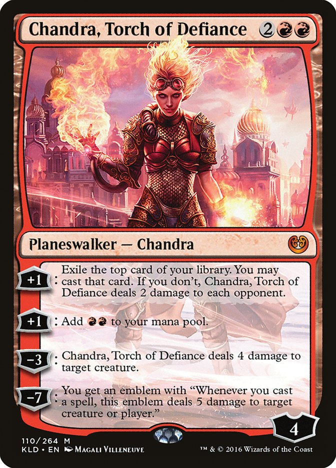Chandra, Torch of Defiance [Kaladesh] MTG Single Magic: The Gathering | Red Claw Gaming