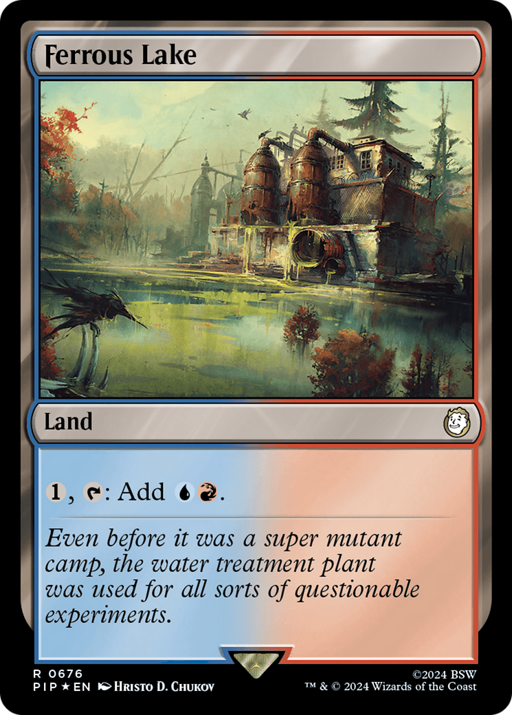 Ferrous Lake (Surge Foil) [Fallout] MTG Single Magic: The Gathering | Red Claw Gaming