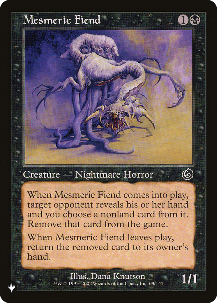 Mesmeric Fiend [The List] MTG Single Magic: The Gathering | Red Claw Gaming