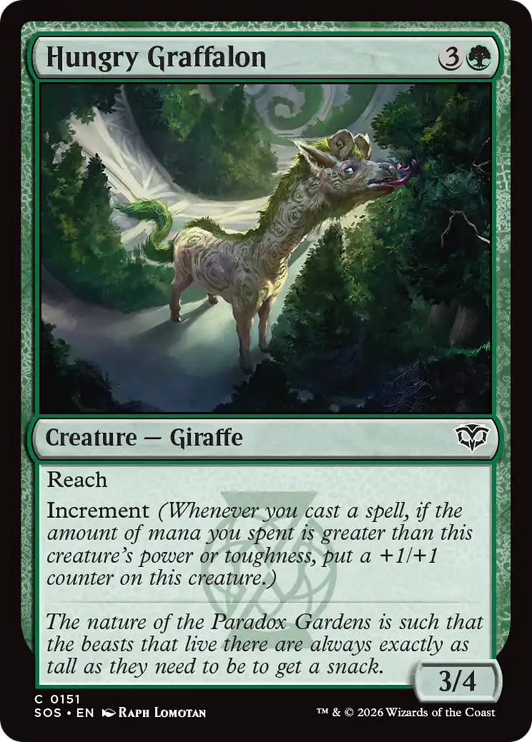 Hungry Graffalon [Secrets of Strixhaven] MTG Single Magic: The Gathering | Red Claw Gaming
