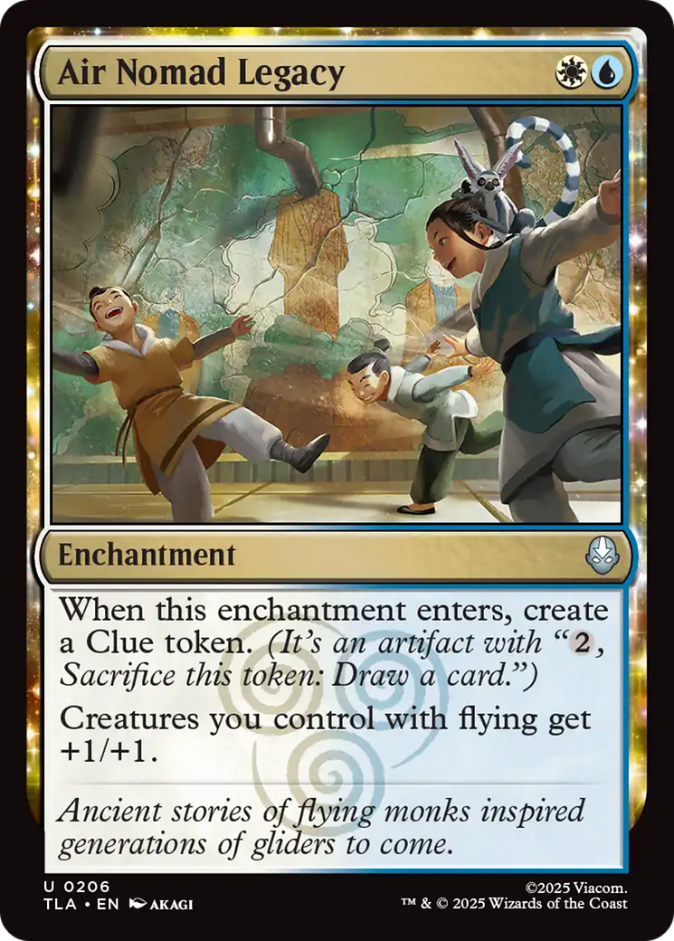 Air Nomad Legacy [Avatar: The Last Airbender] MTG Single Magic: The Gathering | Red Claw Gaming