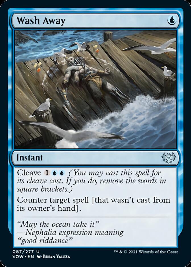 Wash Away [Innistrad: Crimson Vow] MTG Single Magic: The Gathering | Red Claw Gaming
