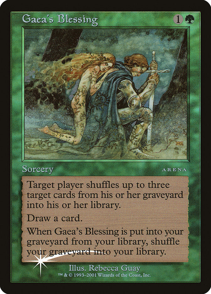 Gaea's Blessing [Arena League 2001] MTG Single Magic: The Gathering | Red Claw Gaming