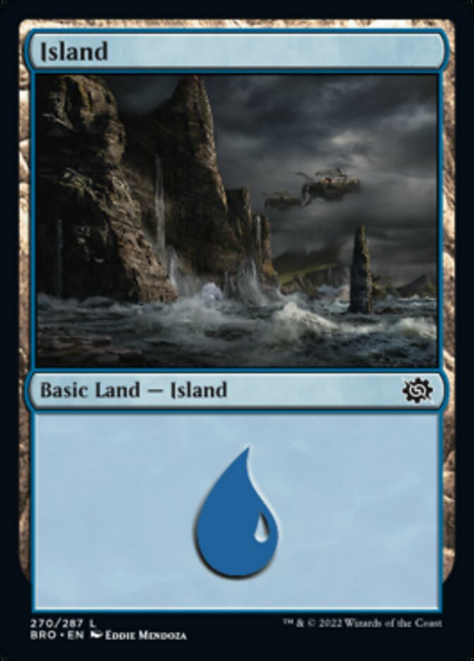 Island (270) [The Brothers' War] MTG Single Magic: The Gathering | Red Claw Gaming