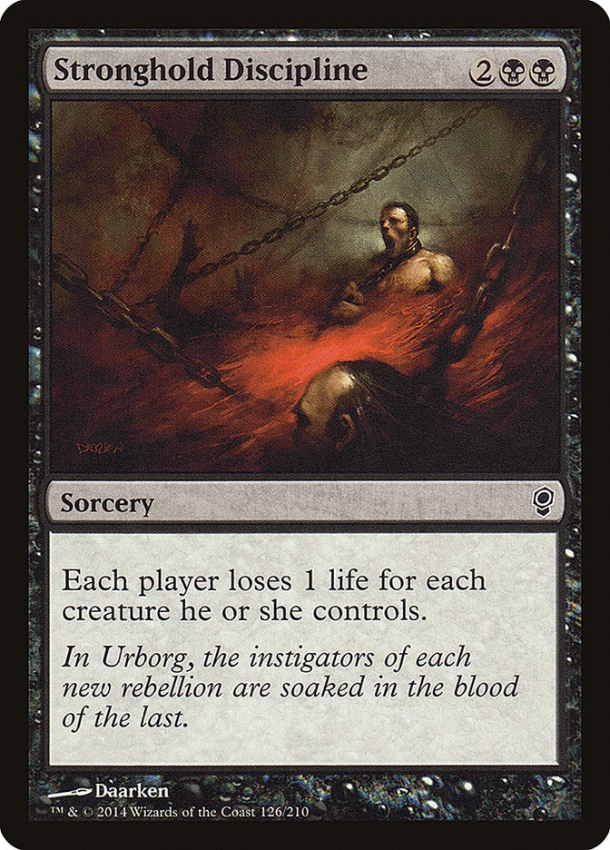Stronghold Discipline [Conspiracy] MTG Single Magic: The Gathering | Red Claw Gaming