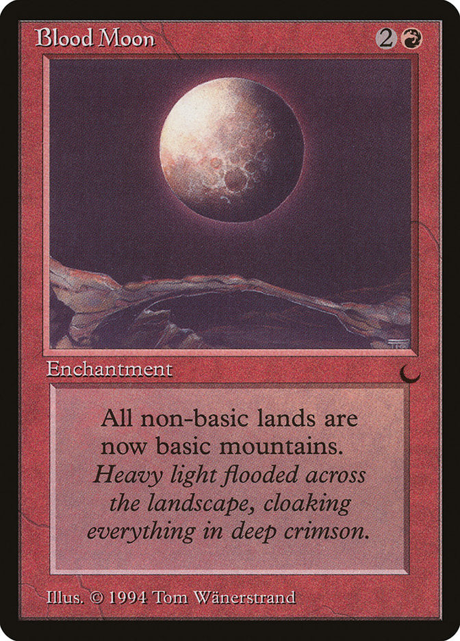 Blood Moon [The Dark] MTG Single Magic: The Gathering | Red Claw Gaming