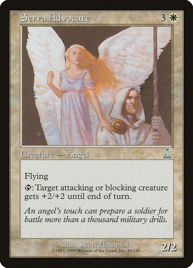 Serra Advocate [Urza's Destiny] MTG Single Magic: The Gathering | Red Claw Gaming