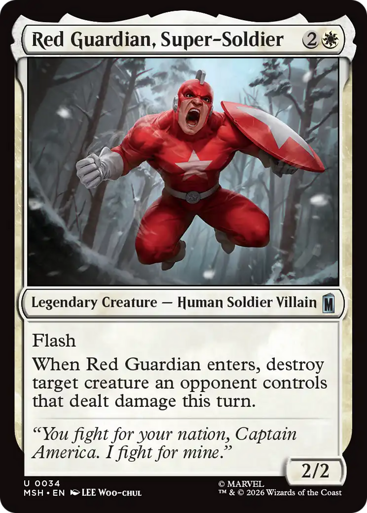 Red Guardian, Super-Soldier [Marvel Super Heroes] | Red Claw Gaming