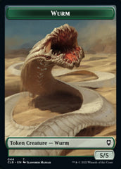 Phyrexian Beast // Wurm Double-Sided Token [Commander Legends: Battle for Baldur's Gate Tokens] MTG Single Magic: The Gathering | Red Claw Gaming