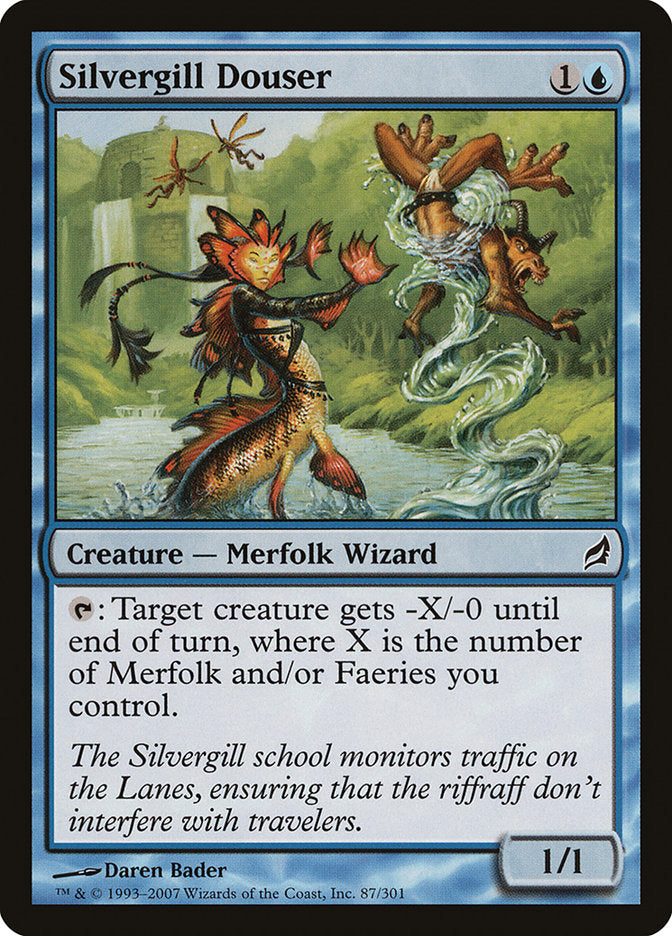 Silvergill Douser [Lorwyn] MTG Single Magic: The Gathering | Red Claw Gaming