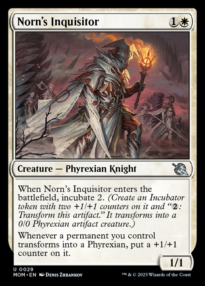 Norn's Inquisitor [March of the Machine] MTG Single Magic: The Gathering    | Red Claw Gaming