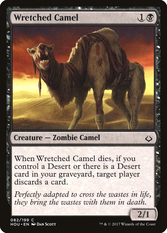 Wretched Camel [Hour of Devastation] MTG Single Magic: The Gathering | Red Claw Gaming