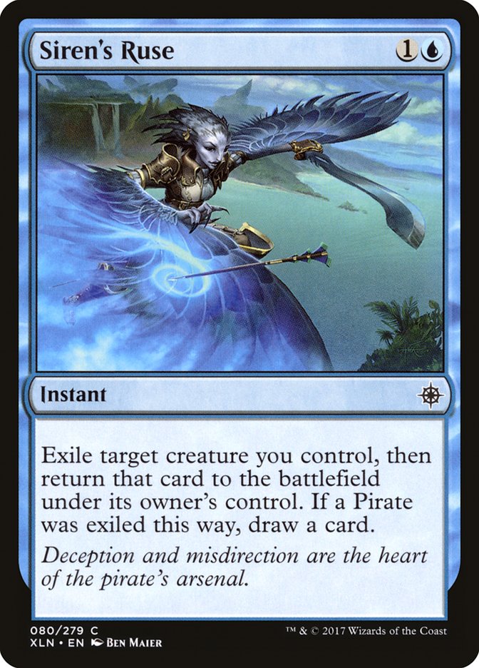 Siren's Ruse [Ixalan] MTG Single Magic: The Gathering | Red Claw Gaming