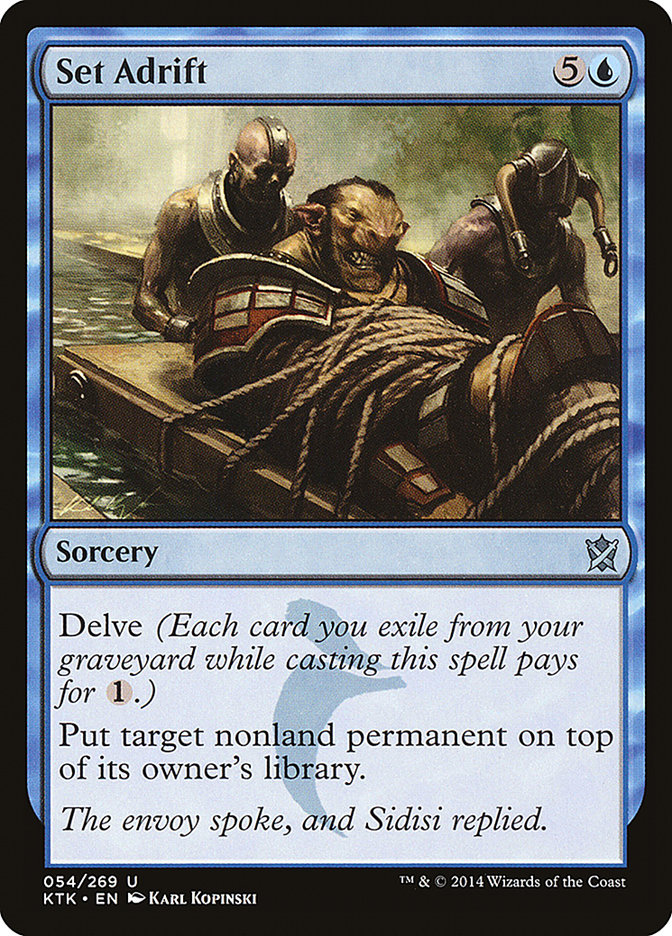 Set Adrift [Khans of Tarkir] MTG Single Magic: The Gathering | Red Claw Gaming