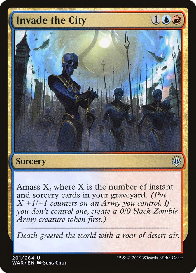 Invade the City [War of the Spark] MTG Single Magic: The Gathering | Red Claw Gaming