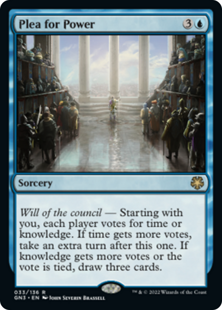 Plea for Power [Game Night: Free-for-All] MTG Single Magic: The Gathering | Red Claw Gaming