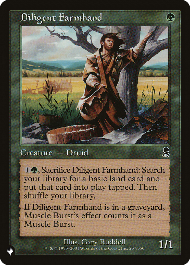 Diligent Farmhand [The List] MTG Single Magic: The Gathering | Red Claw Gaming