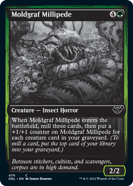 Moldgraf Millipede [Innistrad: Double Feature] MTG Single Magic: The Gathering | Red Claw Gaming