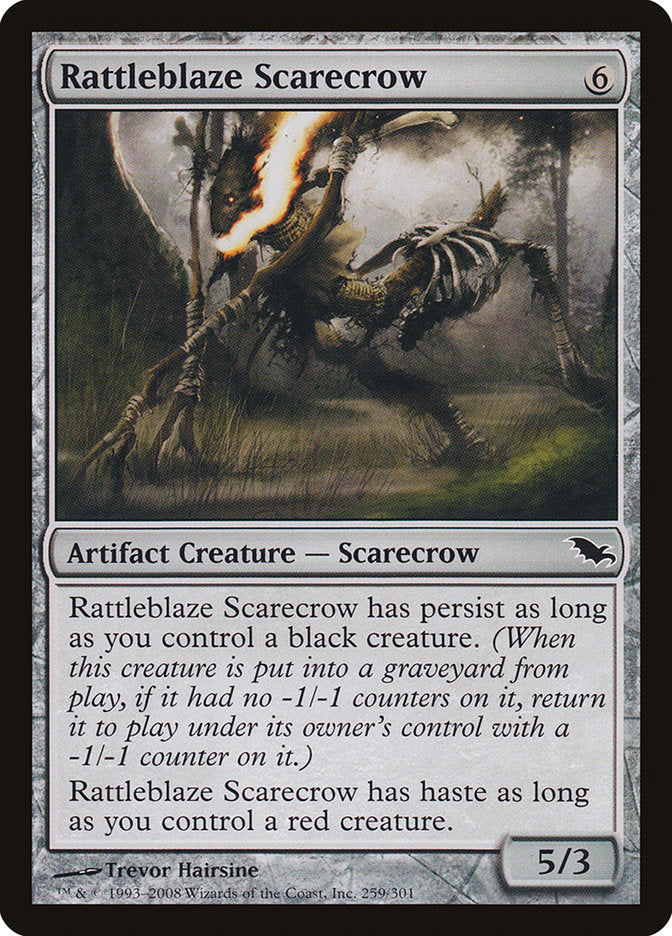 Rattleblaze Scarecrow [Shadowmoor] MTG Single Magic: The Gathering | Red Claw Gaming