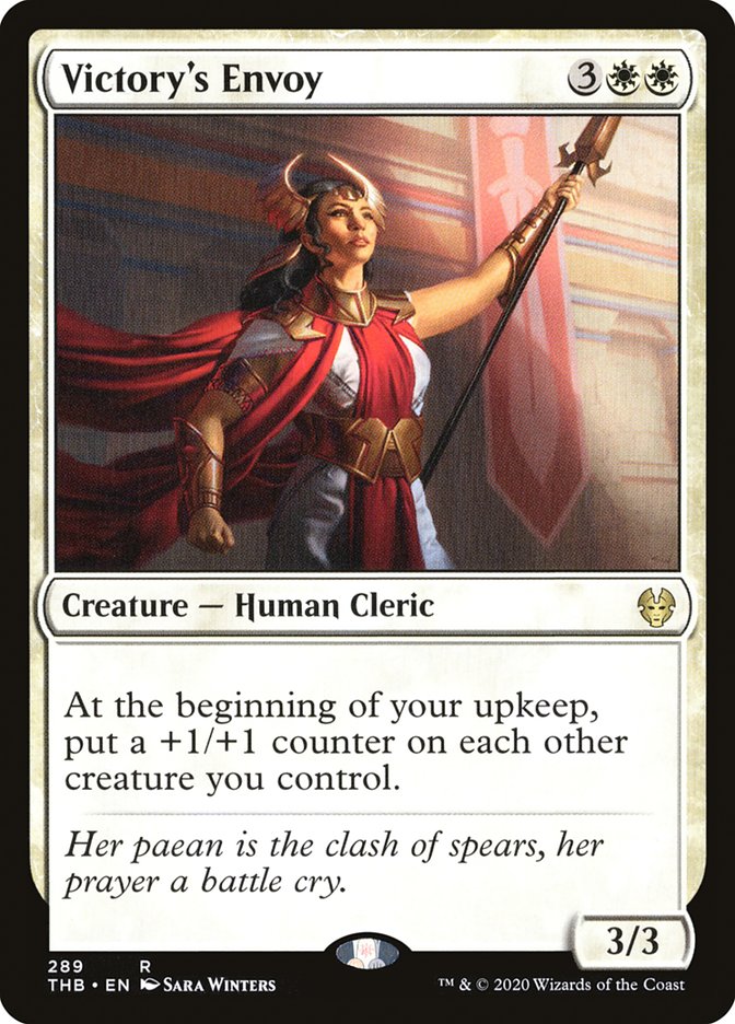Victory's Envoy [Theros Beyond Death] MTG Single Magic: The Gathering | Red Claw Gaming