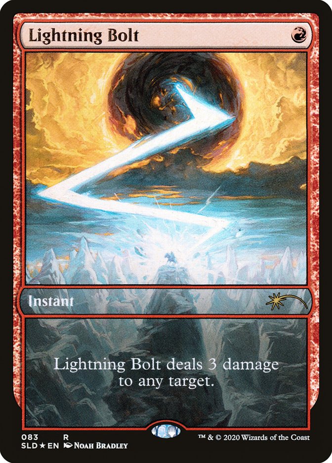 Lightning Bolt (083) [Secret Lair Drop Series] MTG Single Magic: The Gathering | Red Claw Gaming