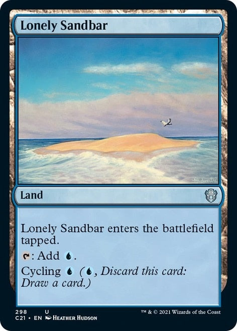 Lonely Sandbar [Commander 2021] MTG Single Magic: The Gathering | Red Claw Gaming