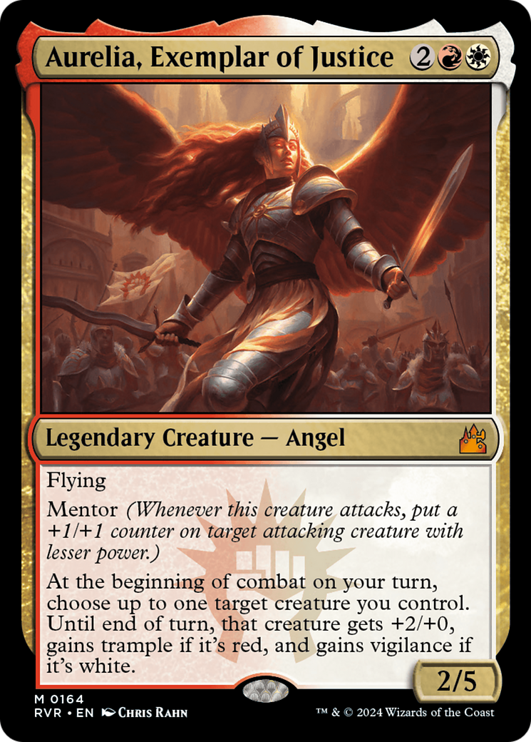 Aurelia, Exemplar of Justice [Ravnica Remastered] MTG Single Magic: The Gathering | Red Claw Gaming