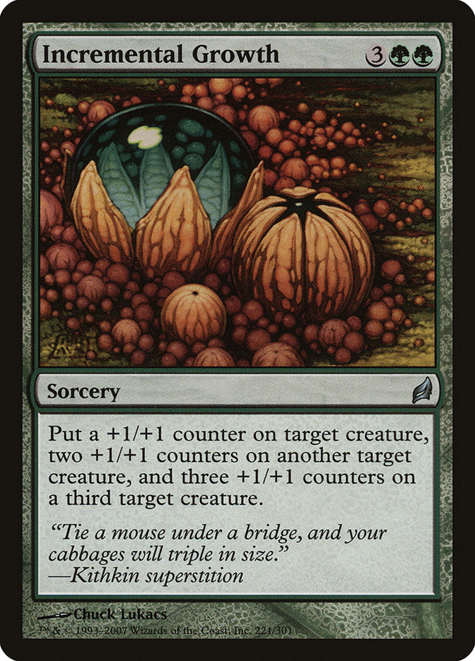 Incremental Growth [Lorwyn] MTG Single Magic: The Gathering | Red Claw Gaming