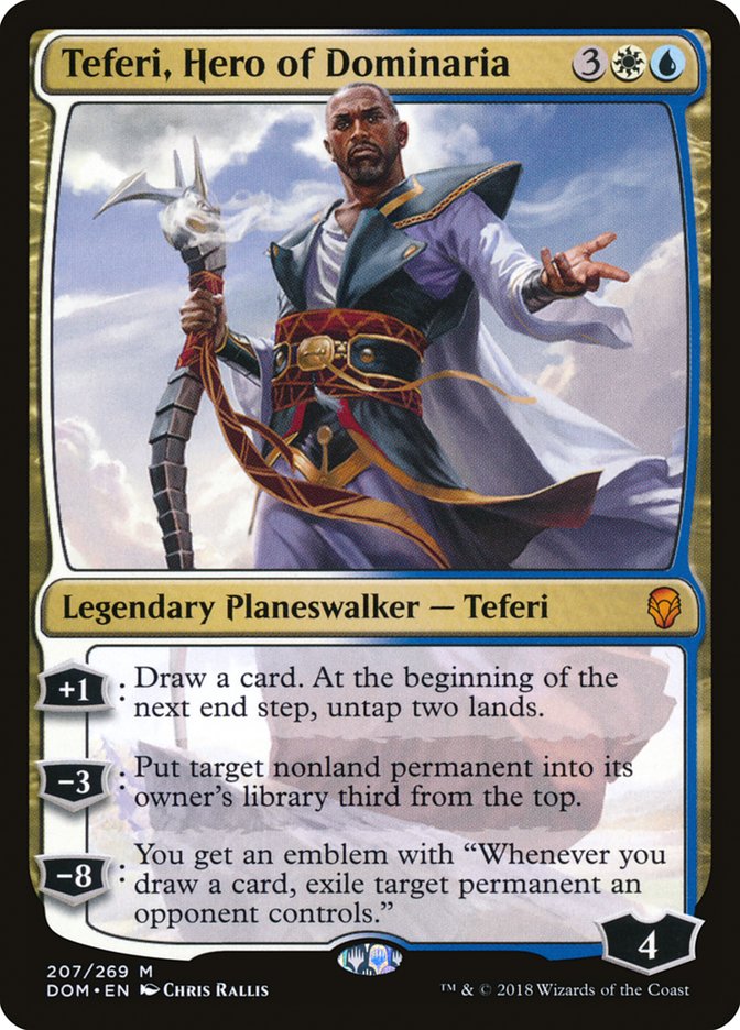 Teferi, Hero of Dominaria [Dominaria] MTG Single Magic: The Gathering | Red Claw Gaming
