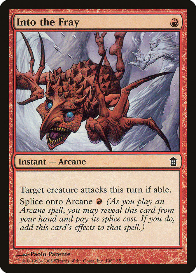 Into the Fray [Saviors of Kamigawa] MTG Single Magic: The Gathering    | Red Claw Gaming