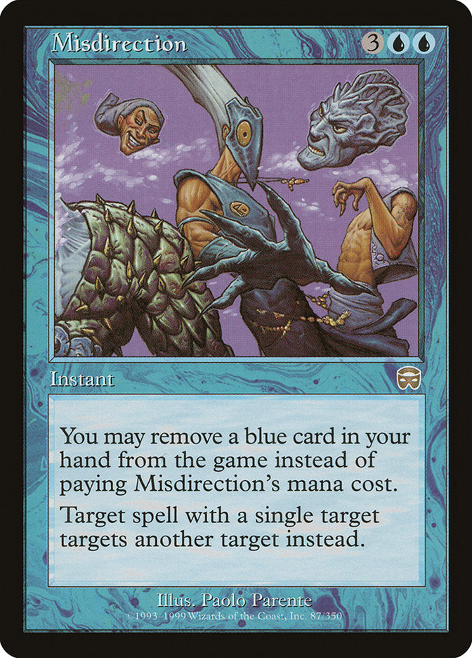 Misdirection [Mercadian Masques] MTG Single Magic: The Gathering | Red Claw Gaming