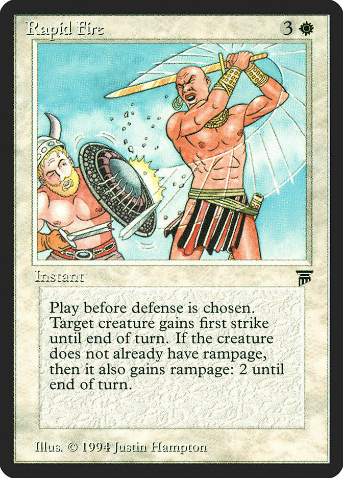 Rapid Fire [Legends] MTG Single Magic: The Gathering | Red Claw Gaming