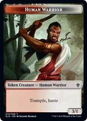Human Warrior // Food (15) Double-Sided Token [Throne of Eldraine Tokens] MTG Single Magic: The Gathering | Red Claw Gaming