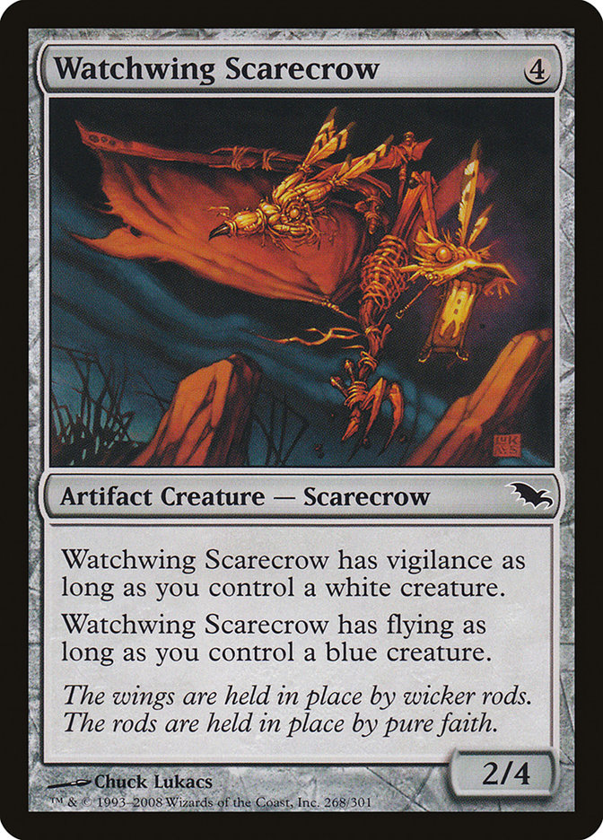 Watchwing Scarecrow [Shadowmoor] MTG Single Magic: The Gathering | Red Claw Gaming