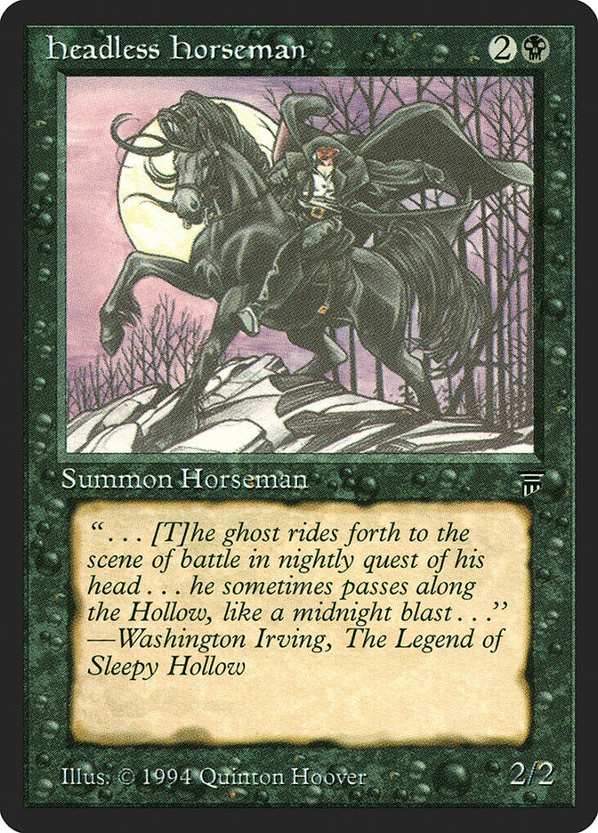 Headless Horseman [Legends] MTG Single Magic: The Gathering | Red Claw Gaming