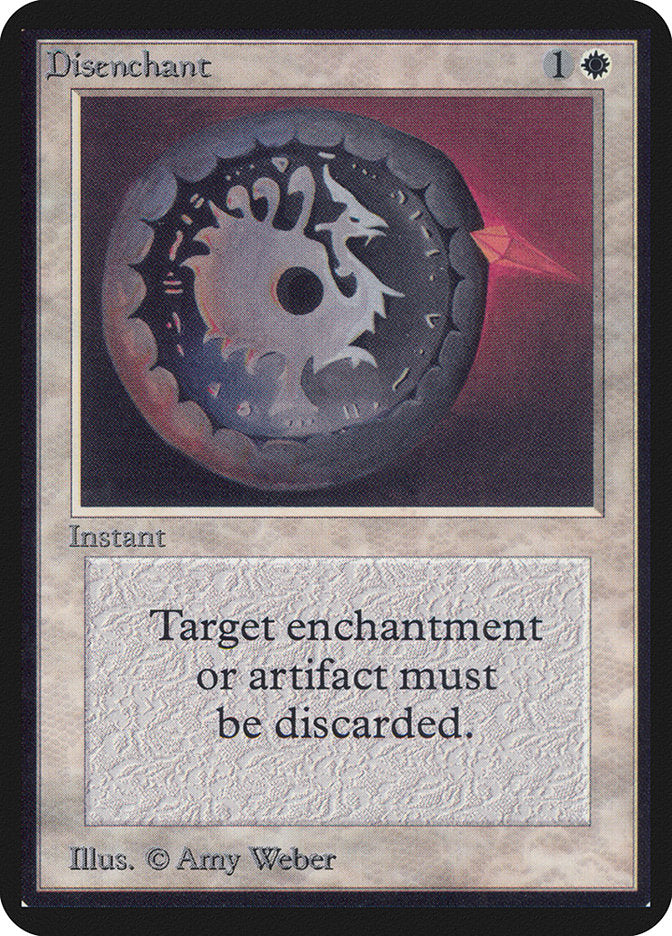 Disenchant [Alpha Edition] MTG Single Magic: The Gathering | Red Claw Gaming